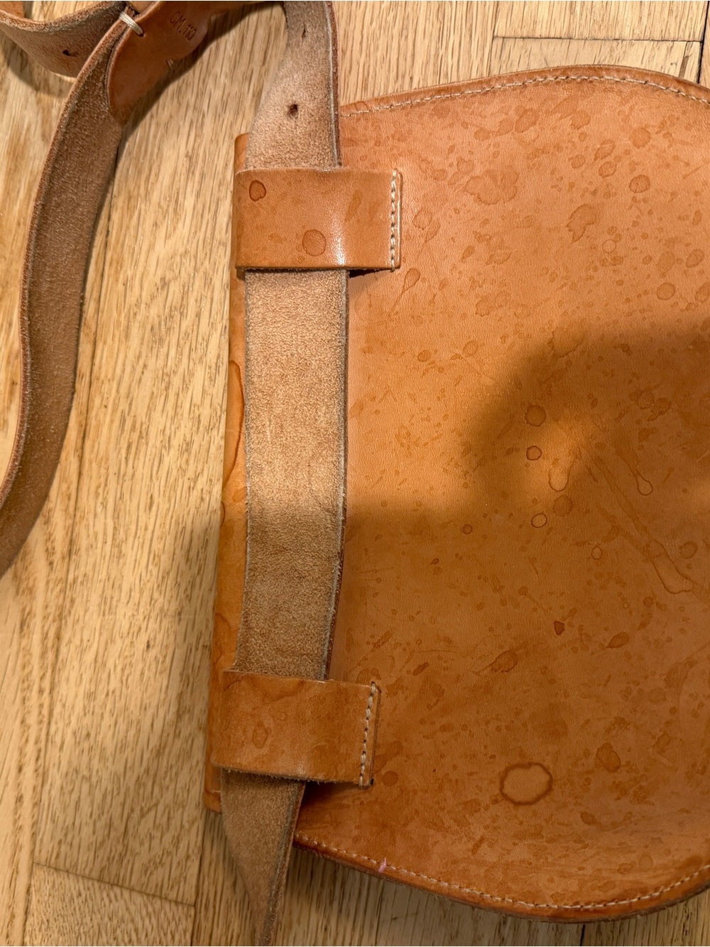 Il Bisonte Natural Leather Mini Belt Bag - Picture 4 of 7